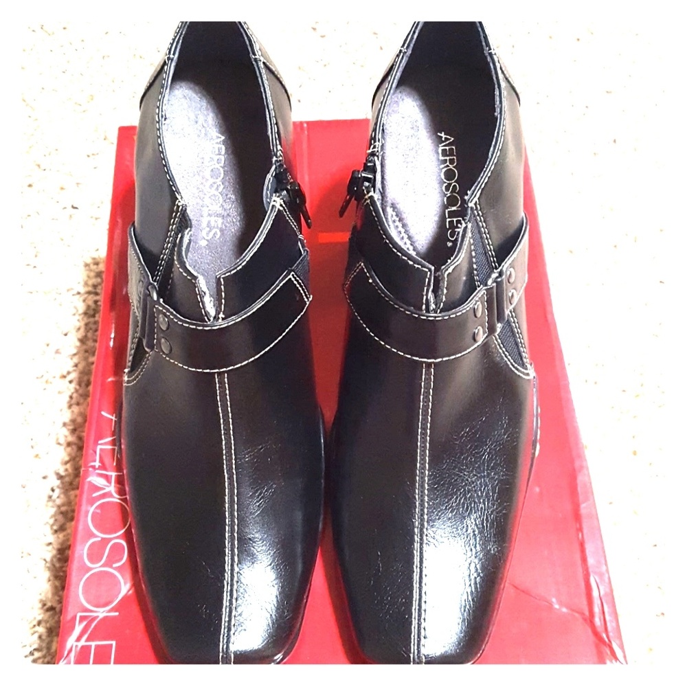 Women's Black Booties 7.5